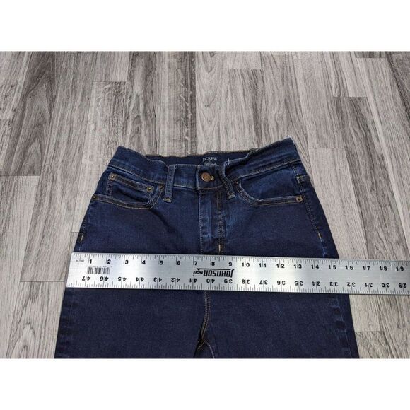J. Crew Womens Size 26 Pockets Curvy High Rise Skinny Denim Blue Jeans - Picture 8 of 11
